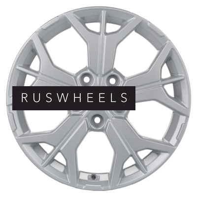 Диски Khomen Wheels 7x17/5x114,3 ET50 D67,1 KHW1715 (Seltos) F-Silver