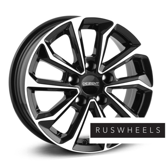 Диски Dezent R17 / 7J PCD 5x114.3 ЕТ 45 ЦО 66.1 KS black polished Диски Dezent R17 / 7J PCD 5x114.3 ЕТ 45 ЦО 66.1 KS black polished