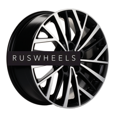 Диски Khomen Wheels 7x17/5x112 ET40 D57,1 KHW1717 (Kodiaq/Tiguan) Black-FP Диски Khomen Wheels 7x17/5x112 ET40 D57,1 KHW1717 (Kodiaq/Tiguan) Black-FP