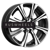 Диски iFree 6x15/4x100 ET45 D60,1 Апероль (КС862) Блэк Джек