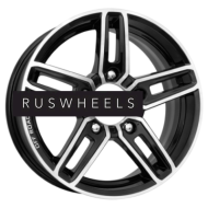 Диски КИК 6,5x16/5x139,7 ET40 D98 Дон (КС588) Алмаз черный