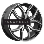 Диски СКАД 8x19/5x112 ET43 D57,1 Арика (КЛ1083) Алмаз