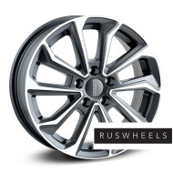 Диски Dezent R15 / 6J PCD 5x114.3 ЕТ 40 ЦО 71.6 KS dark