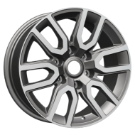 Диски Khomen Wheels 8x17/6x139,7 ET30 D106,1 KHW1723 (Fortuner/Hilux) Gray-FP Диски Khomen Wheels 8x17/6x139,7 ET30 D106,1 KHW1723 (Fortuner/Hilux) Gray-FP
