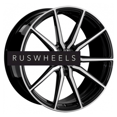 Диски LS Forged 9,5x21/5x120 ET49 D72,6 LS FG01 BKF (конус, C570)