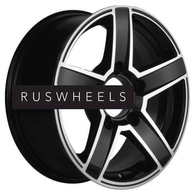 Диски Khomen Wheels 6,5x16/5x139,7 ET35 D98,5 KHW1614 (Niva 4x4 Bronto) Black-FP