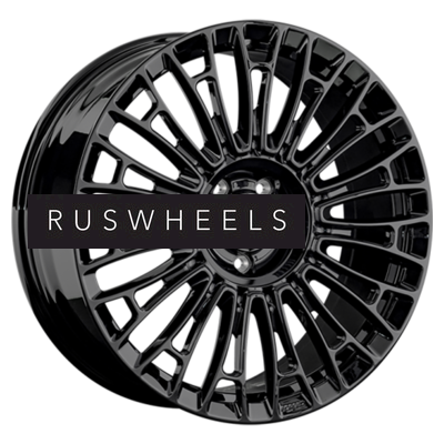 Диски LS Forged 8,5x21/5x120 ET43,5 D72,6 LS FG25 BK (конус, Колпак+лого)