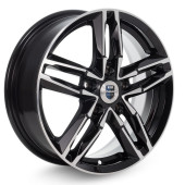 Диски КиК  Sayan (КС731)  6,0\R16 5*110 ET45  d63,35  Алмаз черный  [82740]  Fb max 565 kg