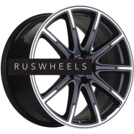 Диски Khomen Wheels 8,5x19/5x112 ET38 D66,6 KHW1903 (Mercedes) Black-FP matt Диски Khomen Wheels 8,5x19/5x112 ET38 D66,6 KHW1903 (Mercedes) Black-FP matt