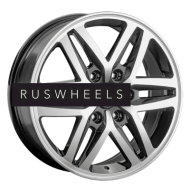 Диски Replay 7x18/6x139,7 ET53,5 D92,5 HND307 BKF (конус, C570)