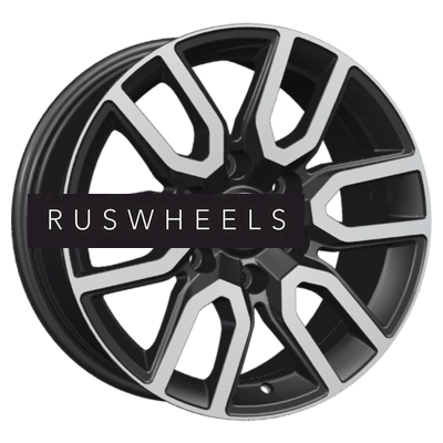 Диски Khomen Wheels 8x17/6x139,7 ET30 D106,1 KHW1723 (JAC T6 Pickup) Black-FP Диски Khomen Wheels 8x17/6x139,7 ET30 D106,1 KHW1723 (JAC T6 Pickup) Black-FP