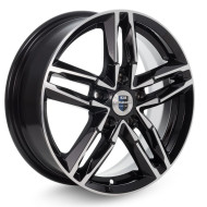 Диски КиК 6,0\R16 5*114.3 ET45 d67.1 Алмаз черный