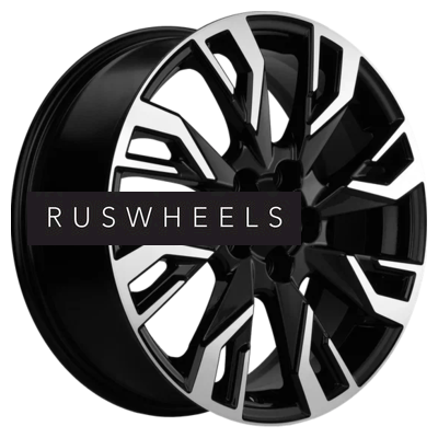 Диски Khomen Wheels 7x18/5x108 ET45 D60,1 KHW1809 (Lifan X70) Black-FP