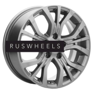 Диски Khomen Wheels 6,5x16/5x114,3 ET38 D67,1 KHW1608 (Mitsubishi) Gray