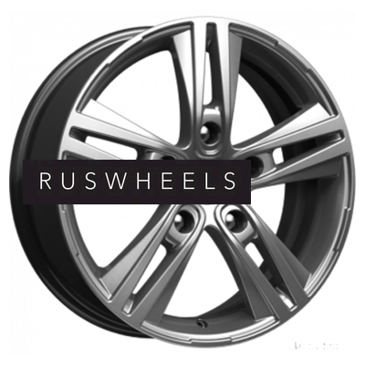 Диски КИК 6,5x17/5x114,3 ET46 D67,1 Прайм (КС721) Дарк платинум