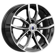 Диски КиК 6.5\R15 5*100 ET38 d57.1 Алмаз черный