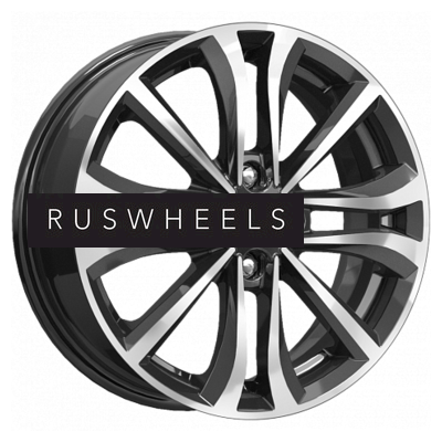 Диски iFree 6x16/4x100 ET45 D60,1 Панган (КС938) Блэк Джек