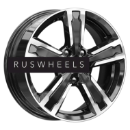 Диски K&K 6,5x16/5x112 ET42 D57,1 Оклахома (КС998) Алмаз черный