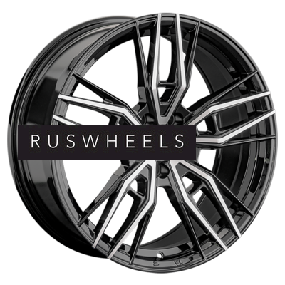 Диски Replay 8x18/5x108 ET33 D60,1 CHR121 BKF (конус, C570)