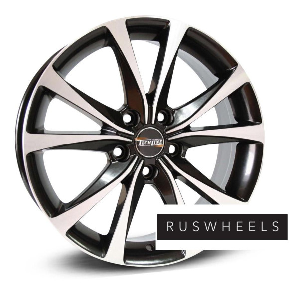 Диски Tech Line R17 / 6.5J PCD 5x114.3 ЕТ 46 ЦО 67.1 734