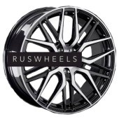 Диски LS Forged 8,5x19/5x114,3 ET45 D67,1 LS FG04 BKF (конус, C570)