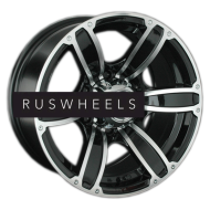 Диски LS 8x16/6x139,7 ET10 D107,1 766 BKF (конус, Колпак+лого)