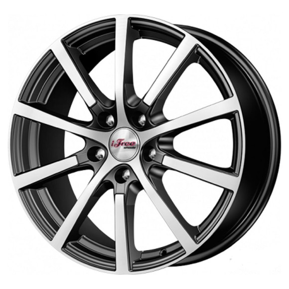 Диски i Free  BIGBYZ  7,0\R17 5*108 ET45  d67,1  Блэк Джек  [327813]