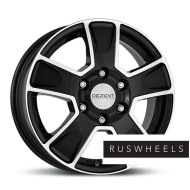 Диски Dezent R16 / 6.5J PCD 5x120 ЕТ 51 ЦО 65.1 Van dark