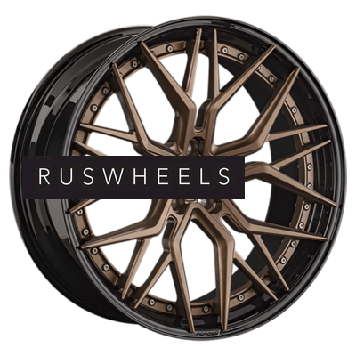 Диски LS Forged 10x22/5x112 ET18 D66,6 LS FG35 BZ/BK (конус) Диски LS Forged 10x22/5x112 ET18 D66,6 LS FG35 BZ/BK (конус)