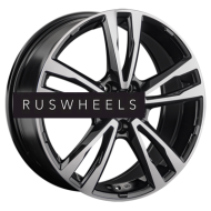 Диски Replay 7,5x18/5x108 ET36 D65,1 CHR117 BKF (конус, C570) Диски Replay 7,5x18/5x108 ET36 D65,1 CHR117 BKF (конус, C570)