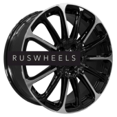 Диски Khomen Wheels 7,5x19/5x114,3 ET35 D60,1 KHW1910 (Lexus NX) Black-FP Диски Khomen Wheels 7,5x19/5x114,3 ET35 D60,1 KHW1910 (Lexus NX) Black-FP