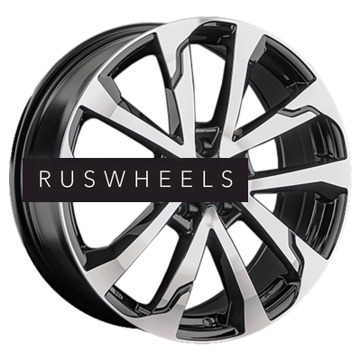 Диски Replay 7,5x19/5x114,3 ET40 D64,1 HV111 BKF (конус, C570)