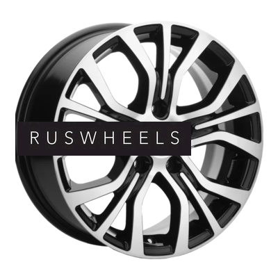 Диски Khomen Wheels 6,5x16/5x120 ET51 D65,1 KHW1608 (Multivan) Black-FP Диски Khomen Wheels 6,5x16/5x120 ET51 D65,1 KHW1608 (Multivan) Black-FP