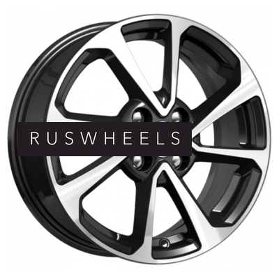 Диски КИК 6x15/4x100 ET50 D60,1 КС861 Алмаз черный