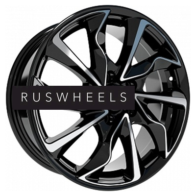 Диски СКАД 7x17/5x114,3 ET47 D67,1 Marseille (КЛ238) Алмаз (АРС 014 black)