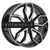 Диски LS FlowForming 7,5x18/5x114,3 ET45 D67,1 RC104 BKF (конус)