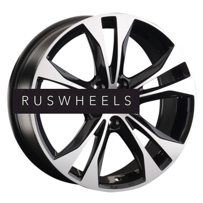 Диски Replay 7,5x18/5x114,3 ET45 D60,1 TY141 BKF (конус, C570)