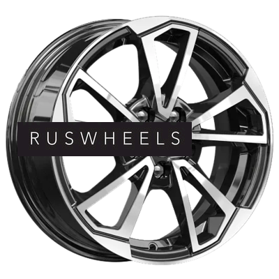 Диски КИК 6x15/5x114,3 ET46 D67,1 КС1005 Алмаз черный