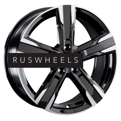 Диски Replay 7,5x19/5x114,3 ET40 D60,1 TY362 BKF (конус, C570)