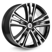 Диски КиК  Атлас (КС661)  8,5\R20 5*112 ET43  d66,6  Алмаз черный  [34698]  <С>