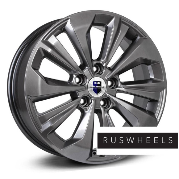 Диски КиК R17 / 7J PCD 5x114.3 ЕТ 35 ЦО 67.1 Авиор