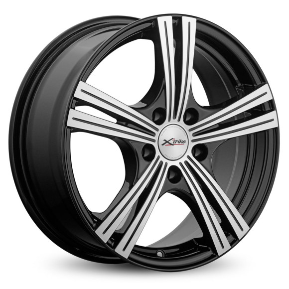 Диски Xtrike 6.5\R16 5*108 ET38 d67.1 BK/FP