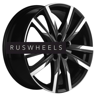 Диски Khomen Wheels 7,5x19/5x114,3 ET40 D64,1 KHW1905 (Haval 7/7x) Black-FP