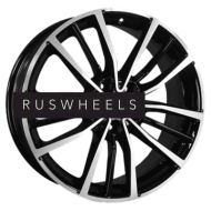 Диски Khomen Wheels 7x18/5x114,3 ET37 D66,5 KHW1812 (Dargo/Jolion) Black-FP