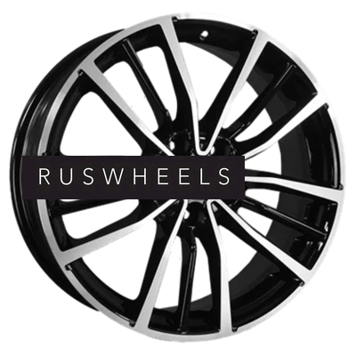 Диски Khomen Wheels 7x18/5x114,3 ET37 D66,5 KHW1812 (Dargo/Jolion) Black-FP