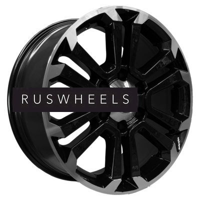 Диски Khomen Wheels 7,5x18/6x139,7 ET46 D67,1 KHW1817 (Pajero) Black-FP