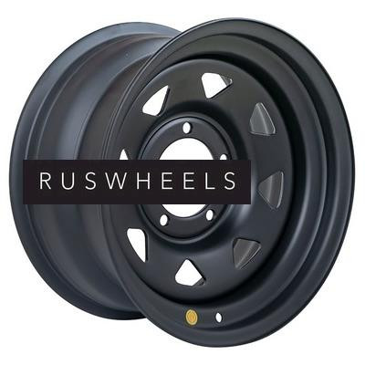 Диски Off-Road Wheels 8x16/5x139,7 ET-3 D110,5 УАЗ (треуг. мелкий) Черный матовый