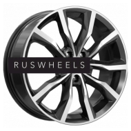 Диски КИК 7,5x18/5x108 ET33 D67,1 Портер (КС906) Алмаз черный