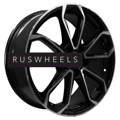 Диски Khomen Wheels 7x18/5x114,3 ET51 D67,1 KHW1816 (Hyundai Tucson) Black-FP