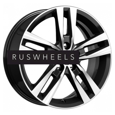 Диски КИК 6,5x16/5x114,3 ET38 D67,1 Rassvet (КС868) Алмаз черный